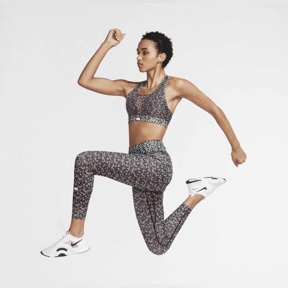Nike Pants & Jumpsuits Nike One Drift Fit 7/8 Floral Womens Tights New With Tags - Picture 11 of 11